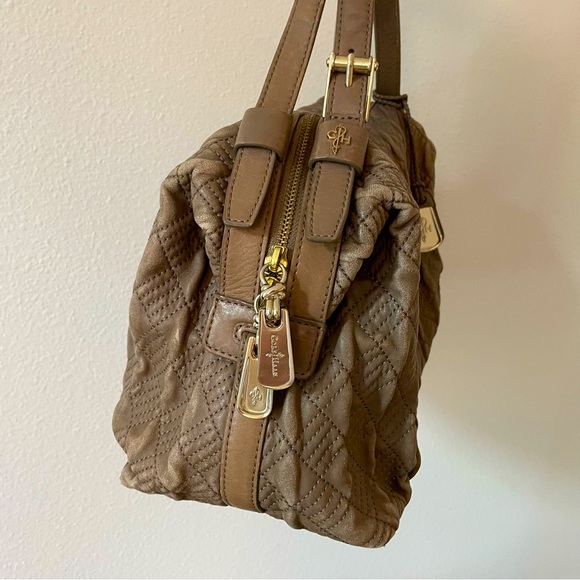 Cole Haan Slouchy Quilted Leather Shoulder Bag - Picture 4 of 12